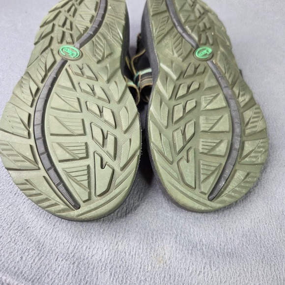 Chaco Mega Z Cloud Sandals Mens Sz 10 M Odds Black Trails Sport Shoes JCH107223 main image 9